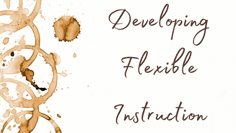 Developing Flexible Instruction