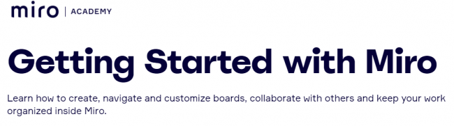 Getting Started with Miro