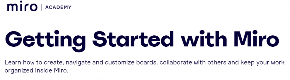 Getting Started with Miro