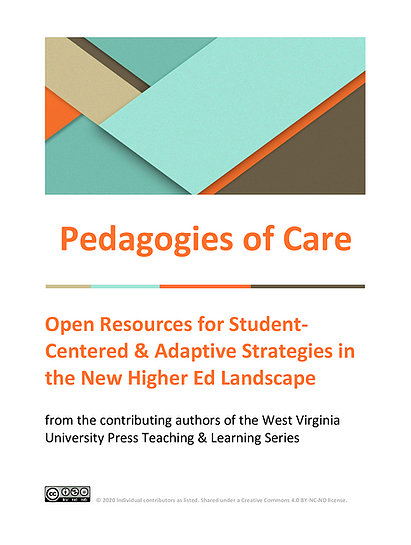 Pedagogies of Care Cover